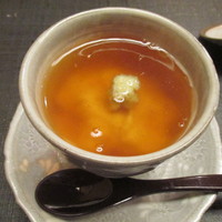 麻布十番 ふくだ - 栗茶巾　湯葉
                