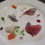 オステリア・オリエーラ - 28年9月　前菜盛合せ