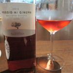 オステリア・オリエーラ - 28年9月　POGGIO AI GINEPRI 2013 BOLGHERI ROSATO