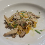 オステリア・オリエーラ - 28年9月　ポルチーニのパスタ