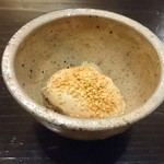 食堂 おがわ - ずいき胡麻和え