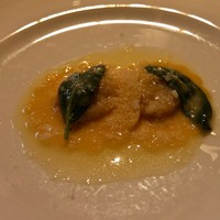 Convivio - 【16年8月】甘龍南瓜の自家製ラビオリ