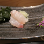 鮨 山浦 - 28年9月　佐賀関鯛