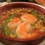 チャリアーノ - チャリアーノ・海老のアヒージョ(2015.12)