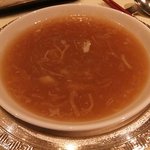 中国料理 「王朝」 - ふかひれの煮込み　蟹肉と干し貝柱入り