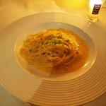 リストランテAO 逗子マリーナ - 新鮮ウニのクリームスパゲッティ（コースのパスタ）