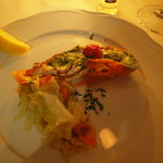 リストランテAO 逗子マリーナ - オマール海老のソテー アメリケーヌソース（コースの魚料理）