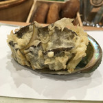 天ぷら 蕎楽亭 - 鮑