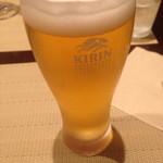 キッチン直樹 - 生ビール麒麟ラガー¥600