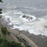 魚見亭 - 断崖絶壁でございますよ！