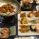ホテルふじ 食堂 - 2016年8月　夕食バイキング