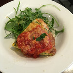 PIZZA BORSA - しらすとルッコラのシチリア風オムレツ('16/09/19)