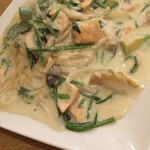 ばんじょう - ばんじょうスペシャル4th…鮭と秋野菜のクリームパスタ…だったかな⁉︎（≧∇≦）