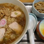 永福町 大勝軒 - 本日はこんなセットです。