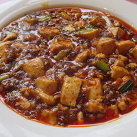 赤坂 四川飯店 - 四川飯店名物　マーボードーフとご飯 【麻婆豆腐】 
