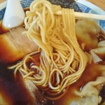 麺酒盗ざい八 - 細ストレート麺！