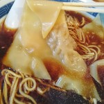 麺酒盗ざい八 - 広げるとこんなにデカい！