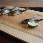 光安 - 子鮎焼。