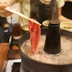 松阪亭 三澤 - お肉しゃぶしゃぶ