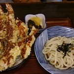 天ぷら桂 - 天丼と半うどんセット