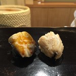 日本橋蛎殻町 すぎた - あなごはハーフ＆ハーフ（2016/8）