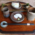 おまかせ料理「吟ほろろ」の蕎麦前