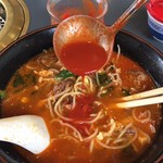 雲龍 - 冷麺の辛味を足しても味が良くなります