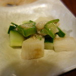 Shunsai Uroko - 長芋とオクラ、胡瓜。