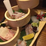 季節料理 薗 - 造り盛り合せ('16.05)