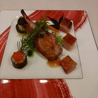 中国料理 古稀殿 - 焼き物入り前菜の盛り合わせ