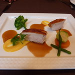 フランス料理 ルヴェ ソン ヴェール 橄欖 - 友達のメイン　鶏