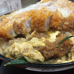 そば処 まる栄 - 厚みのあるカツが2枚！