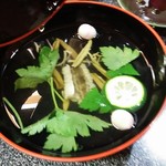 和幸寿司 - ハモとじゅんさいのおすいもの