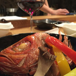 割烹 縮 - 金目鯛の煮付け