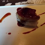 WITH THE STYLE ステーキハウス ミディアムレア - フォアグラのお寿司。