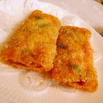 家全七福酒家 SEVENTH SON RESTAURANT - 韮王煎竹巻（海老と黄韮入り湯葉巻揚げ）