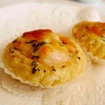 家全七福酒家 SEVENTH SON RESTAURANT - 芝士[火局]蝦杯（海老入りチーズタルト）