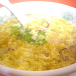 トウゲ餃子 - 玉子スープ：１６０円