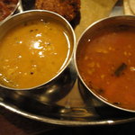 南インド料理ダクシン - サンバル＆ラッサム