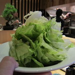 潮彩 - レタスのお替り