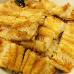 昇力 - 料理写真:穴子丼。凄いボリューム！