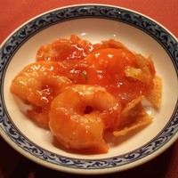 ホテルオークラ レストラン横浜 中国料理 桃源 - 2016.09.19撮影
                  大海老のチリソース煮