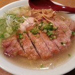 中華そば 桜三四郎 - パイコー麺(塩味)+煮玉子