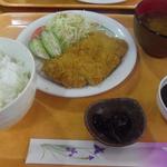 こすげ茶屋 - とんかつ定食￥650
