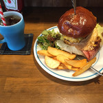 リーフ  バーガー - スペシャルバーガー&ペプシ