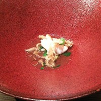 IL TEATRINO DA SALONE - カサゴ　プラタイオーロ　ブロード キアーロ ディ フンギ