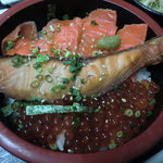 Sora -Sora - ランチ　鮭の親子丼