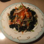 眞一館 - 海鮮サラダ★かに爪　甘エビ　くらげ　いか