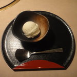 眞一館 - 〆バニラか抹茶か選べます♪