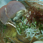 覆麺 智 - 生牡蠣　塩ラーメン